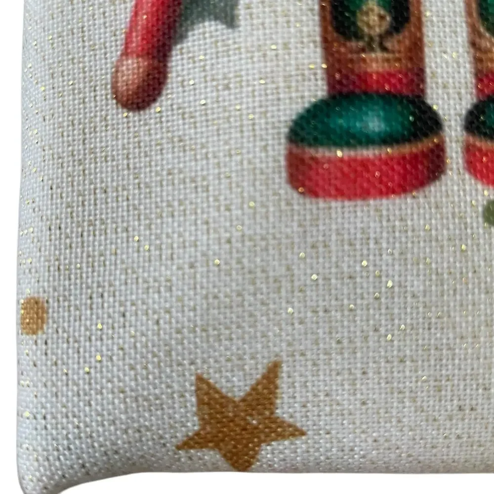 Max Studio Christmas Nutcracker 60x120 Holiday Tablecloth New